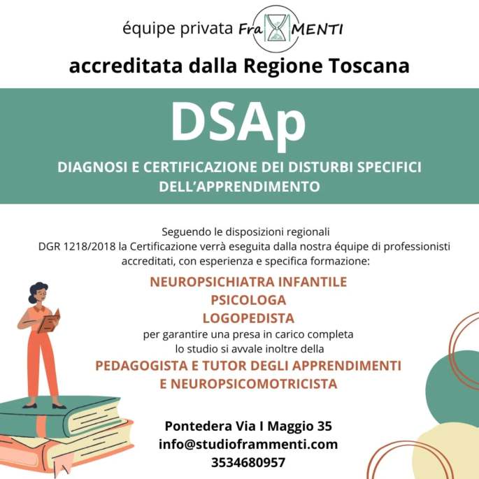 Dsap Course Equipe accreditata per la diagnosi e certificazione dei disturbi ...